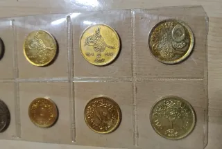 Lote de 10 Monedas Egipto