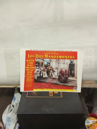 Cartel Original Los Diez Mandamientos