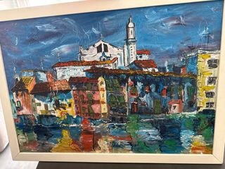 Cuadro abstracto acrílico