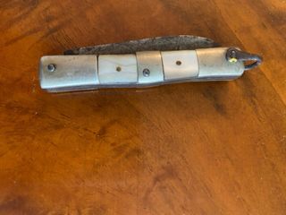 Coltellino vintage madreperla da collezione