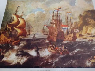 Láminas marinas antiguas imprenta inglesa