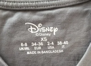 Camisón Pijama Disney Stitch Talla XS Nuevo