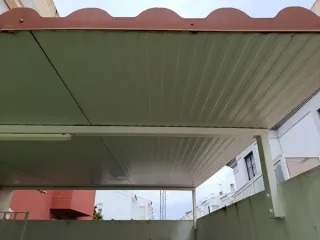 Techo panel sándwich