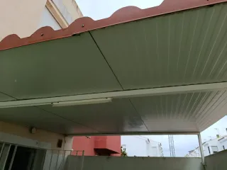 Techo panel sándwich