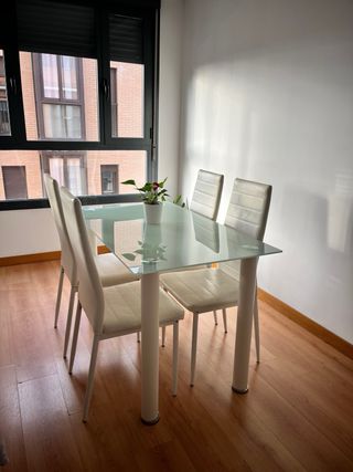 Mesa de comedor cristal