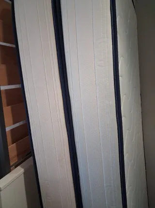 Cama nido 0.90 con 2 somieres y colchones