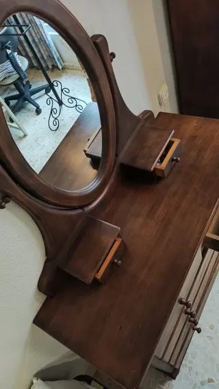 Dormitorio muebles de madera