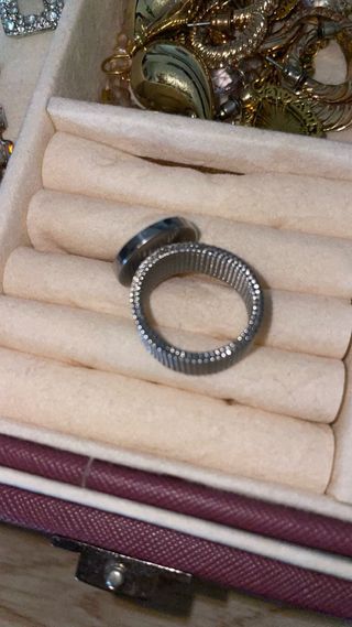 Anillo Bvlgari Plata y Nácar