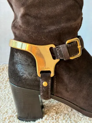 Botas Prada Marrones Talla 36