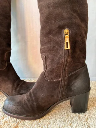 Botas Prada Marrones Talla 36