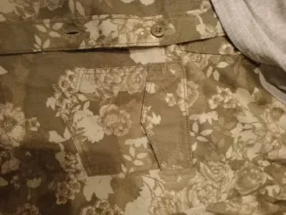 Camicia bambina fantasia floreale