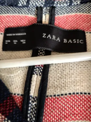 Chaqueta Zara cuadros