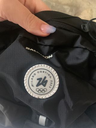 Marsupio Salomon nero nuovo