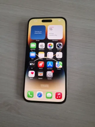 iPhone 14 Pro Max 128GB 81% Batteria nero e oro