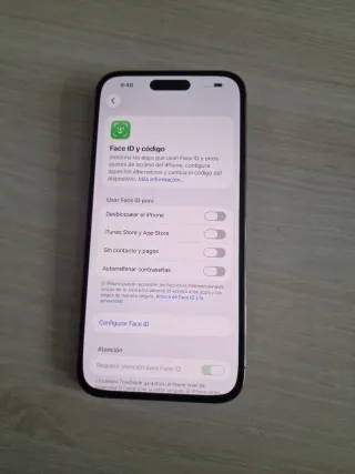 iPhone 14 Pro Max 128GB 81% Batteria nero e oro