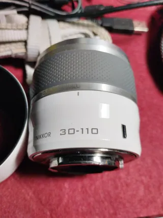 2 Objetivos Nikon J 10mm y 30-110mm