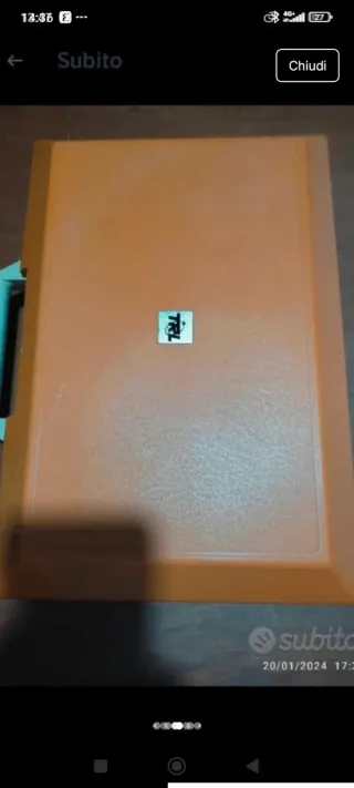 Giradischi TRL vintage anni 70