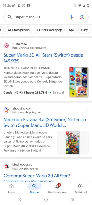 Super Mario 3D All-Stars Nintendo Switch