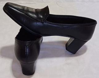 Zapatos tacón ancho