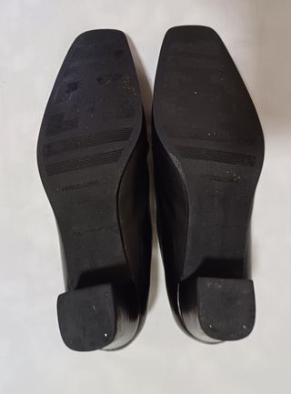 Zapatos tacón ancho