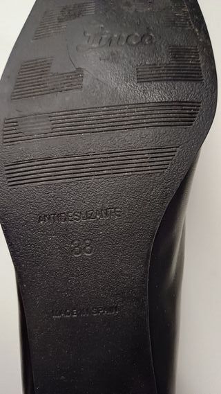 Zapatos tacón ancho