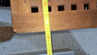 Baúl de madera para almacenaje