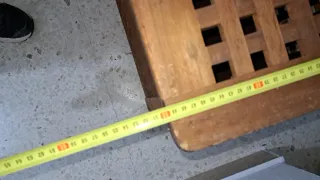 Baúl de madera para almacenaje