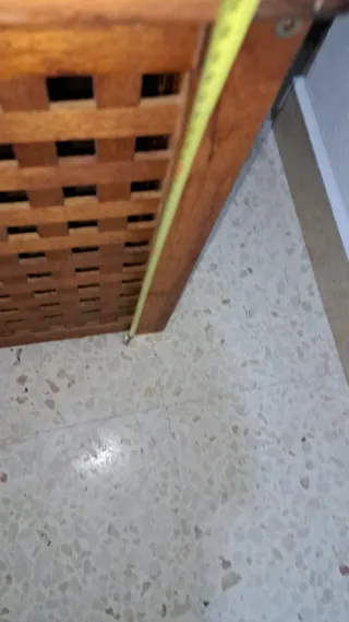 Baúl de madera para almacenaje