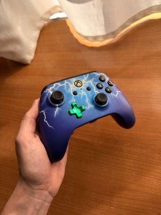 Mando Power-A Xbox Rayo Azul