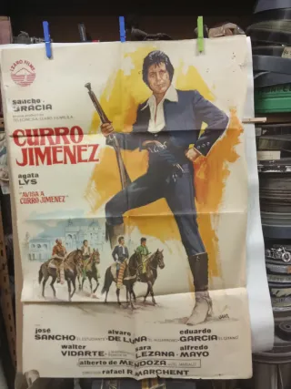 Cartel Curro Jiménez Original Película