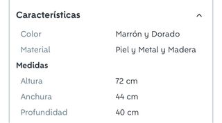 Baúl vintage de madera y cuero