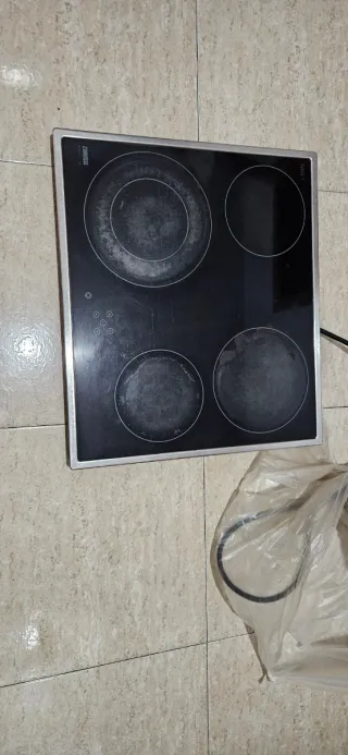 Placa vitrocerámica Zanussi