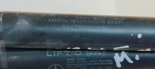 AMORTIGUADORES MALETERO / PORTON MERCEDES-BENZ CL