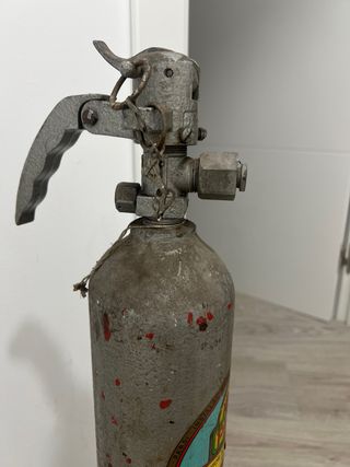 Extintor CO2 PARSI Vintage Industrial Años 50