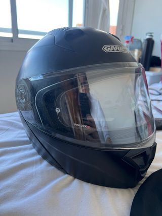 Casco Modular Moto Garibaldi Talla M