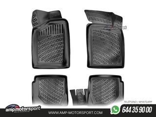 ALFOMBRILLAS DE GOMA RIZLINE PARA RENAULT MEGANE I HATCHBACK 1999-2002