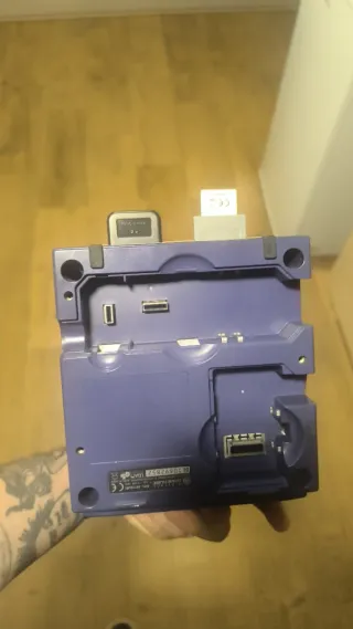 Consola GameCube Morada + 2 Mandos+Tarjeta