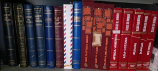 Colección de álbumes con sellos.NO OFERTAS ABSURDA