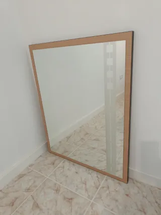 Espejo Madera Maciza 75x95 cm