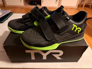 Zapatilla Halterofilia TYR L2 Negra/Verde