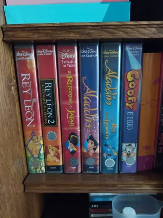 Lote Películas VHS Disney Clásicos