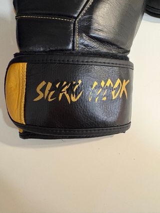 Guantes Boxeo 14 oz Negro/Dorado