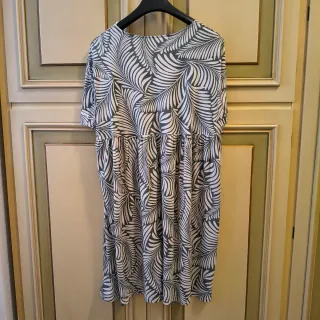 Vestito estivo donna fantasia foglie