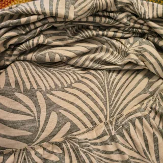 Vestito estivo donna fantasia foglie