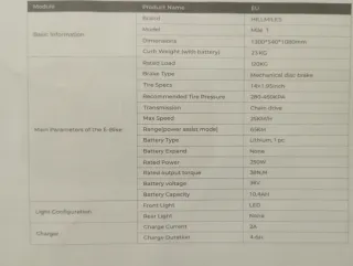 Bicicleta Eléctrica Hillmiles Mile1