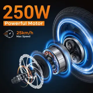 Bicicleta Eléctrica Hillmiles Mile1