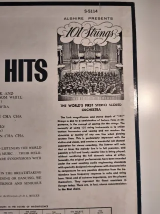 Vinilo 101 Strings Latin Dance Hits