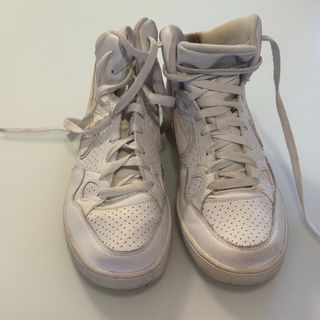 Scarpe Nike alte bianche