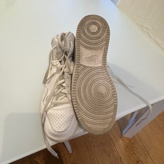 Scarpe Nike alte bianche