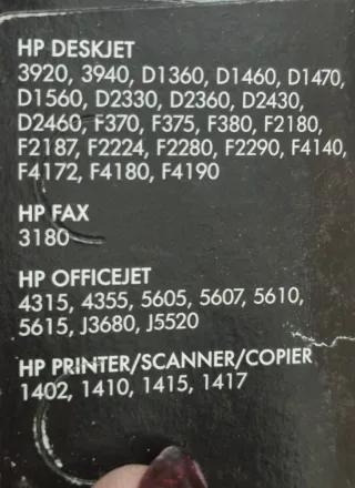 2 Cartuchos Tinta HP 22 Tricolor Originales